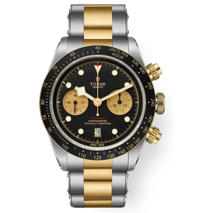 TUDOR BLACK BAY 41MM STAINLESS STEEL&YELLOW GOLD CHRONOGRAPH REF